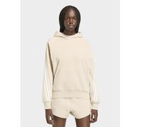 Womens adidas FELPA CON CAPPUCCIO KIT 3-STRIPES - Beige, beige 2XL