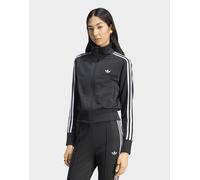 Womens adidas Giacca Da Allenamento Iconica Firebird - Nero, nero S