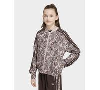 Womens adidas Giacca Da Allenamento Sst Loose Cropped Paisley - Marrone, marrone 14-15Y