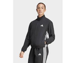 Womens adidas Giacca Da Riscaldamento Train Essentials 3-stripes Woven - Nero, nero 2XS