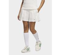 Womens adidas Gonna A Pieghe Originals - Bianco, bianco 38