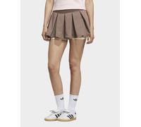 Womens adidas Gonna In Tessuto - Marrone, marrone XL