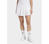 Womens adidas Gonnellino Club Pleated - Bianco, bianco S