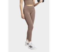 Adidas 3 Stripes Studio All Me X-over 7/8 Leggings Marrone XL Donna