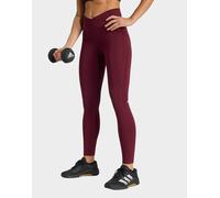Womens adidas Leggings 7/8 3 Stripes Studio All Me X-over - Rosa, rosa L