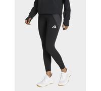 Womens adidas Leggings 7/8 Da Allenamento Techfit Color Block - Nero, nero L