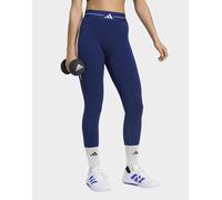 Womens adidas Leggings A Lunghezza Intera Hyperglam Colour Block - Blu, blu 2XS