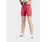 Womens adidas Leggings Corti Da 7 Pollici Con Tasca Stash Optimé Essentials - Rosa, rosa L
