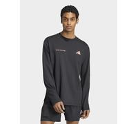 Womens adidas Maglia A Maniche Lunghe Adi365 Running Community Culture - Nero, nero 2XL