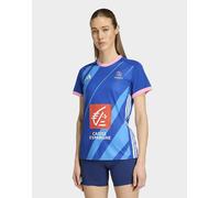 Womens adidas MAGLIA MATCH FFHB - Blu, blu L