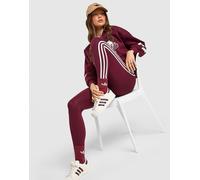 Womens adidas Originals 3-Stripe Leggings - Rosso, rosso XS