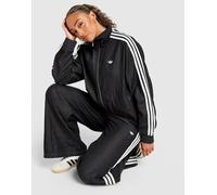Womens adidas Originals Firebird Lightweight Denim Track Top - Nero, nero M