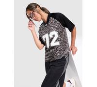 Womens adidas Originals Leopard Varsity T-Shirt - Multicolor, multicolor XL