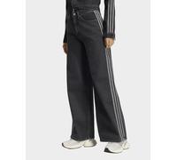 adidas Originals - Jeans a fondo ampio neri-Nero W34