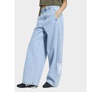 Womens adidas Pantaloni In Denim Adibreak Mid-rise Wide-leg - Multicolor, multicolor 33-32