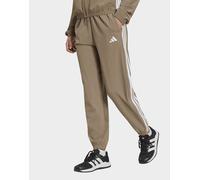 Womens adidas Pantaloni Train Essentials 3-stripes Woven - Beige, beige 2XS