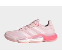adidas Donna Stabil 16 Indoor Shoes, Frozen Turbo/Distilled Pink/Solar Turbo, 39 1/3 EU