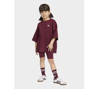 SET CYCLING SHORTS TEE Maroon 6-7A