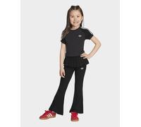 SET DI LEGGINGS E T-SHIRT SLIM IN MAGLIA Black 7-8A