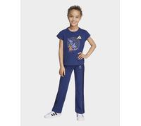 Womens adidas SET T-SHIRT E LEGGINGS DISNEY - Blu, blu 7-8Y