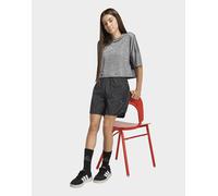 Womens adidas Short Future Icons Allover Printed - Nero, nero 11-12Y