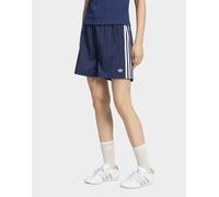 Womens adidas Short Pinstripe Firebird - Blu, blu XS
