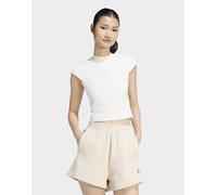 Womens adidas T-shirt A Coste Kit Small Logo - Bianco, bianco S