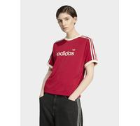 Womens adidas T-shirt Lineare IN Mesh - Rosa, rosa S