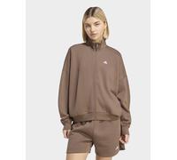 adidas Sportswear - Three Stripes Studio - Maglia sportiva marrone S