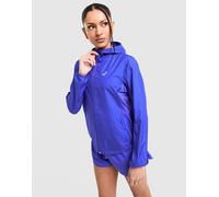 Womens ASICS Running Woven Jacket - Blu, blu L