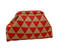 Women's Bag - Crochet Purses for Women Dumpling Style | Lightweight Evening Wedding Travel Pouch | Stylish Handbag for Vacation, Casual Outfits, Parties & Accessories, triangolo rosso, Consulte la