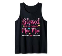 Womens Blessed To Be Called Mae Mae Heart Mothers Day MaeMae Canotta