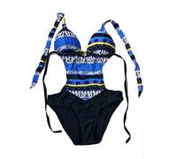 Women's Bohemia Swimsuit Swimwear Geometric Print Bathing Suit Sexy Swimming Costume Vacation Beach Monokini D-279