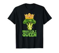Women's Broccoli Queen - Funny Vegetarian Broccoli Lover Maglietta