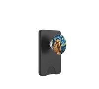 Women's Buff American Cocker Spaniel Starry Night Dog Art PopSockets PopWallet per MagSafe