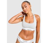 Womens Calvin Klein Underwear Bralette Icon Cotton - Grigio, grigio M