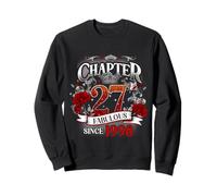 Womens Chapter 27 Fabulous Since 1998 27th Birthday Queen Felpa
