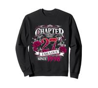 Womens Chapter 27 Fabulous Since 1998 27th Birthday Queen Felpa
