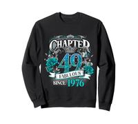 Womens Chapter 49 Fabulous Since 1976 49th Birthday Queen Felpa