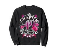 Womens Chapter 49 Fabulous Since 1976 49th Birthday Queen Felpa