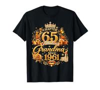 Womens Chapter 65 Fabulous Since 1961 65th Birthday Grandma Maglietta