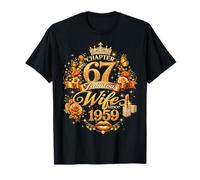 Womens Chapter 67 Fabulous Since 1959 67th Birthday Wife Maglietta