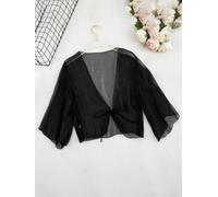 Women's Chiffon Cardigan Solid Beach Cover Up | Soft chiffon fabric, breathable design, solid color style, perfect beach cover up, summer essential