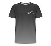 Womens Crew Neck Short Sleeve T Shirt Soft Basic Tee Casual Everyday Top Comfortable Relaxed Fit Lightweight Simple Fashion Spring Summer Wear, 11-Black4, L