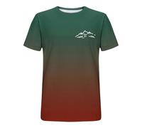 Womens Crew Neck Short Sleeve T Shirt Soft Basic Tee Casual Everyday Top Comfortable Relaxed Fit Lightweight Simple Fashion Spring Summer Wear, 04-Dark Green2, L