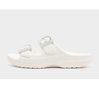 Womens Crocs Saturday Enamel Buckle Sandal Donna - Bianco, bianco 36-37