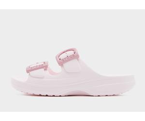 Womens Crocs Saturday Enamel Buckle Sandal Donna - Rosa, rosa 41-42