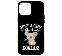 Womens Cute Cartoon Funny Girl Who Loves Koala Bears Lover Custodia per iPhone 12 Pro Max
