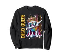 Women's Disco Costume 80s & 70s Outfit Dancing Disco Queen Felpa