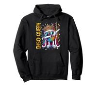 Women's Disco Costume 80s & 70s Outfit Dancing Disco Queen Felpa con Cappuccio